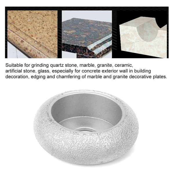 7,3 cm loddet diamant slibeskive Rom slibeskive til sten marmor keramik 3,0 cm