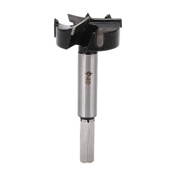 Forstnerborr 3-fløyst 40 mm hardmetall hullåpner for trebearbeiding