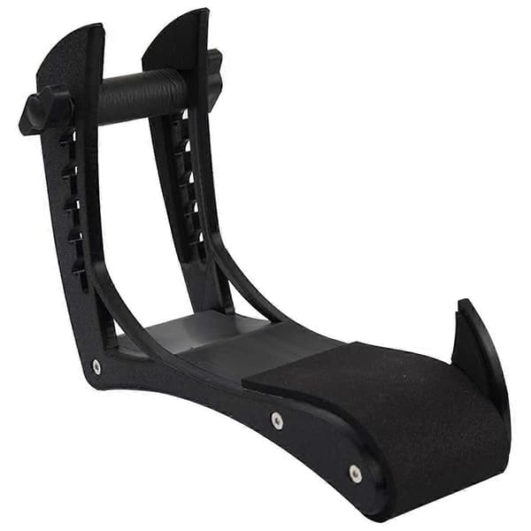 Justerbart benstöd för gitarr, slitstarkt ergonomiskt hållare, kompatibelt med klassiska akustiska elektriska gitarrer, C