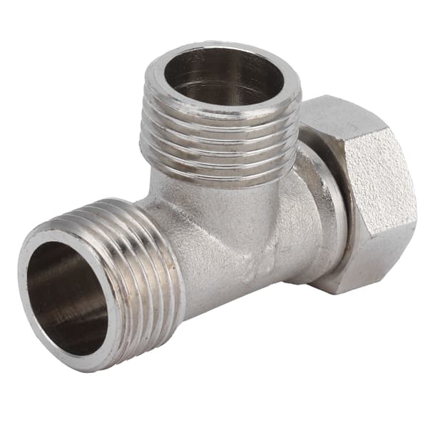 【NX】G1/2 Han/Hun Gevind T-Stykke Rustfrit Stål Vandrør Samling T-Adapter