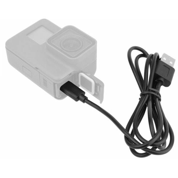 Actionkamera 0,98 m/3,2 fot USB-C-kabel Typ-C-gränssnitt kompatibel med GoPro Hero 8 Black/7/6, modell: 0,98 m
