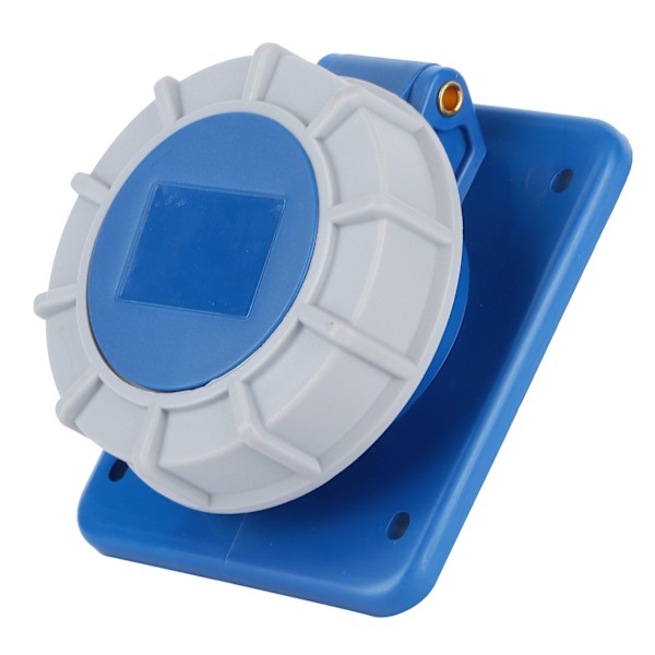 Boat Shore Power Socket med packning IP67 Vattentät 16A 220‑250V För Yacht RV Husbil husvagn