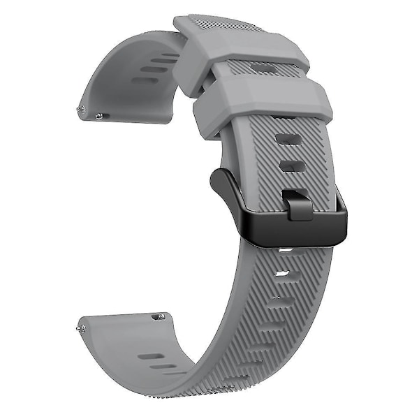 Silicone Replacement Strap for Garmin Venu 2/Vivoactive 4 - 22mm Gray