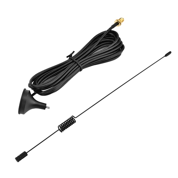 UT-102UV Dobbeltfrekvens SMA Hun Mobil VHF/UHF Magnetisk Bilradioantenne Passer til BAOFENG UV5R 888s