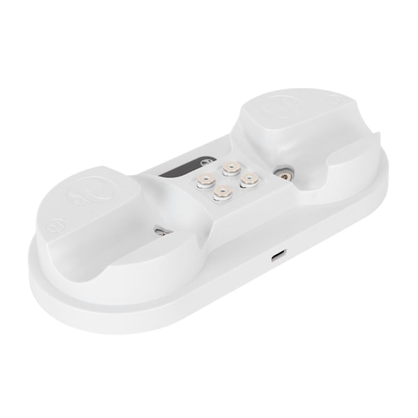 Laddningsstation för kontroller 4 Typ C Magnetiskt gränssnitt Dubbel laddningsdocka med LED-indikator för PS5 VR2