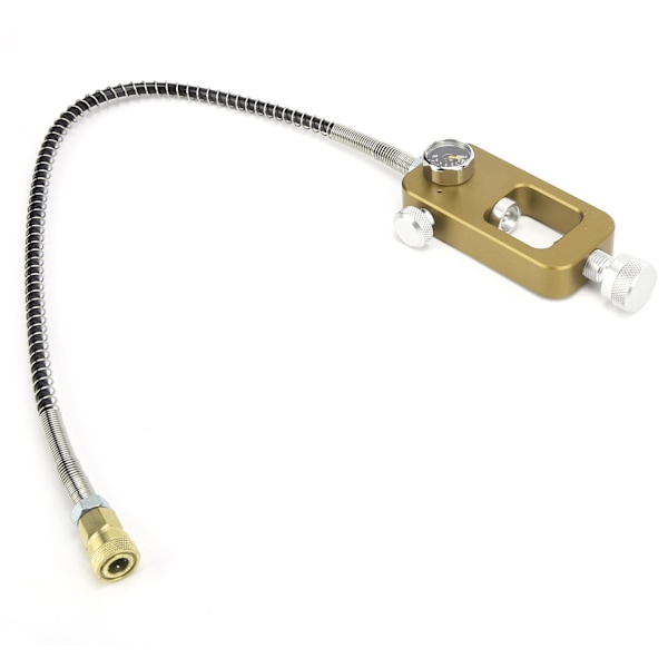 DIDEEP 8 mm:n sukellusadapteri suuresta säiliöstä pieneen sylinteriin painemittarilla 0,5L/1LGold