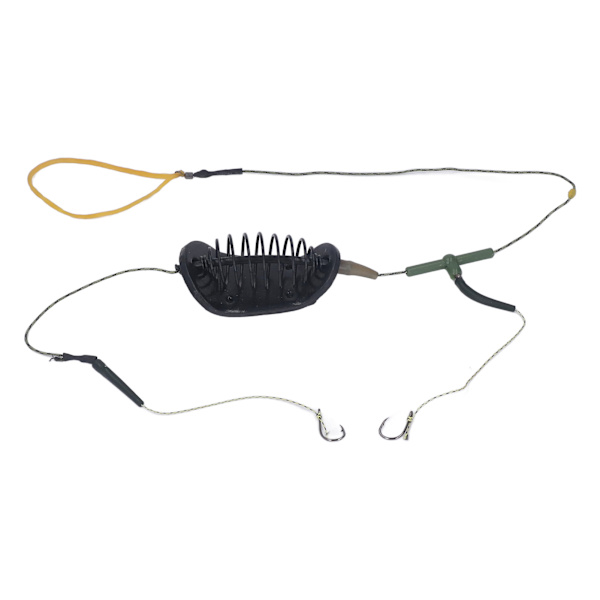 Fiskekrok Stark kraftbettbur Effektiv havfisk krok med metallsenk for karpe 60g / 2.1oz
