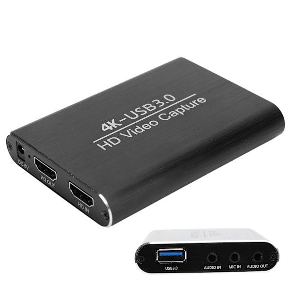 HD Video Acquisition Card USB3.0HDMI for OBS Recorder 4K 60Hz 1080P for datamaskin bærbar PC