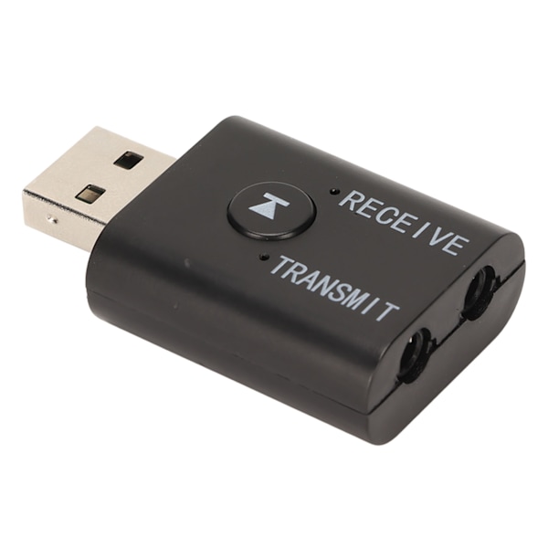 USB Bluetooth Lähetin Vastaanotin 2 in 1 Kannettava 3,5mm Langaton Bluetooth Adapteri Kotistereoille TV:lle PC:lle Autokaiuttimille