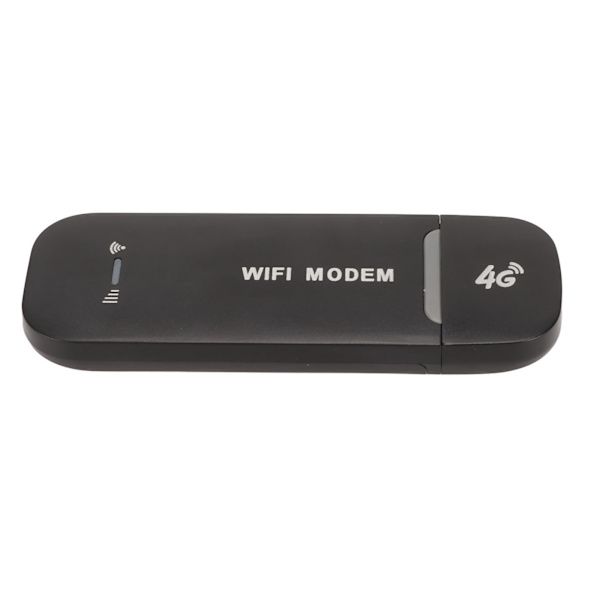 4G WiFi Router Sort Op til 10 brugere Stabil Nem tilslutning USB Plug and Play 4G LTE Router til Hotspot Micro SIM-kort Telefon PC