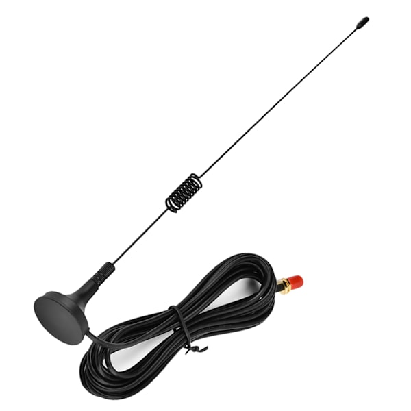 UT-102UV Dobbelfrekvens SMA Hunn U/VHF Magnetisk Bilradioantenne Passer for BAOFENG UV5R 888s