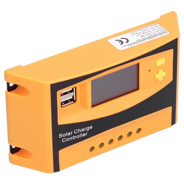 12V/24V Solcelleladeregulator Solcelleladeutladningsregulator Vanntett Fotovoltaisk Kontroller 60A