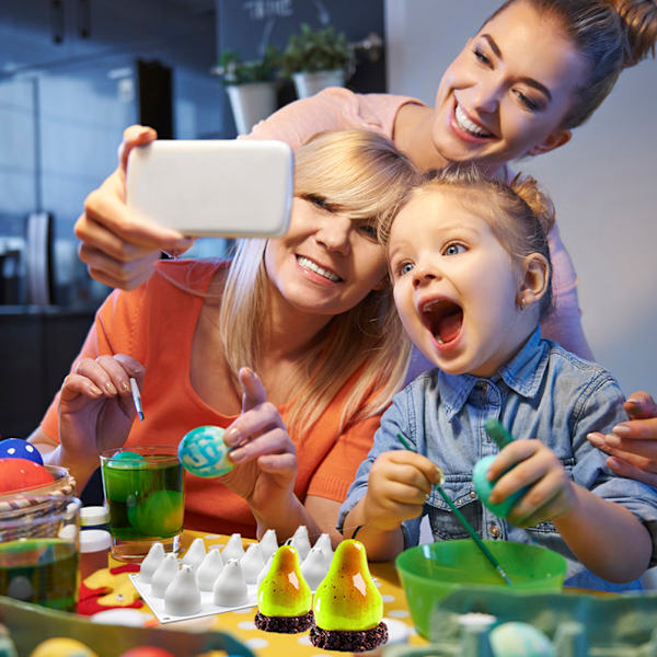 15 Hulrum Pæreformet Silikonform til Mousse Kage Fransk Dessert 3D Silikonform Kagedekorationssform Non Stick