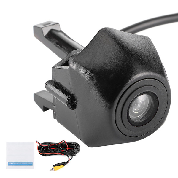 CCD framifrån kamera Vattentät Night Vision Car Cam Passar för A4 A4L B8 8K B9 8W Facelift 2012-2019