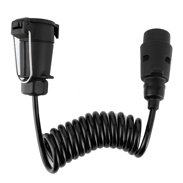2m fjærkabelledning 7-pinners tilhengerkontaktuttak Adapter Kabelkontakt for campingvogn