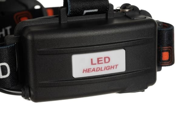 【NX】Hodelykt 5x Cree T6 LED 4 moduser 2x 6800mAh batteri med lader 1000