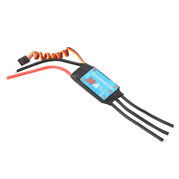 【NX】Enveis børsteløs ESC elektronisk hastighetskontroller for RC-bil, skip, undervannspropell (30A) 30A