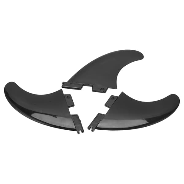 3 stk. Surfbræt Fin PVC Glasfiber Longboard Ocean Bred Thruster Fin Surf Tilbehør