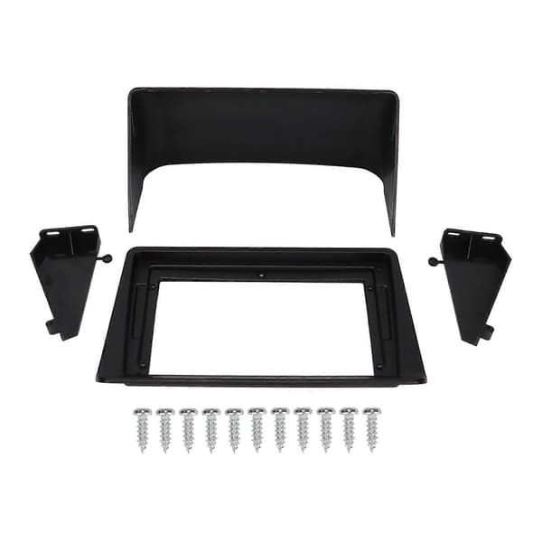 Navigation Panel Frame ABS Dash Kit Interior Trim Accessories Replacement Compatible with Mitsubishi Pajero Montero V31