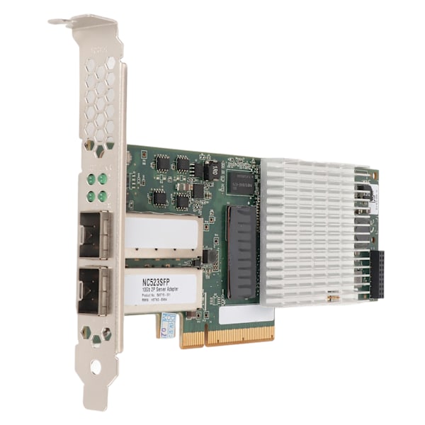 Serveradapter 10GB 2 SFP-porte PCI Express X8 Plug and Play LED-indikator PCIe Netværkskort til ProLiant DL360e DL360p