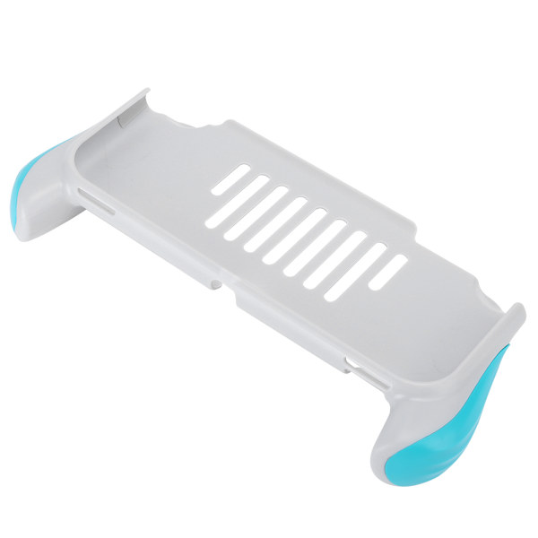 ABS Blå Spillkontrollgrep Nøkkeldeksel Herdet Beskyttelsessett Tilbehør for Switch Lite Blå