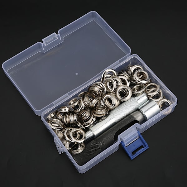 12 mm metallöglor Nitar Mässingsöglor Grommet Kit Skor Väska Kläder Tillbehör12MM