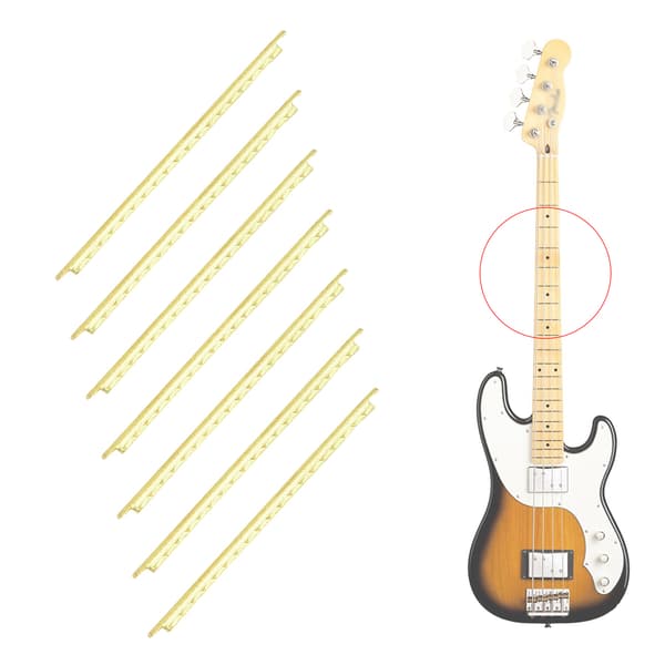 【NX】19 stk/sæt 39\" klassisk akustisk guitar gribebræt messing båndtråd bredde 2,2 mm