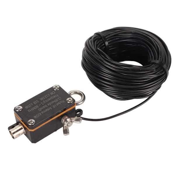Kannettava HF-pääsyöttöantenni 1-30MHZ FE8 CW SSB 1:49 Balun lyhytaaltotasku syötetyllä radioantennilla tai ulkona
