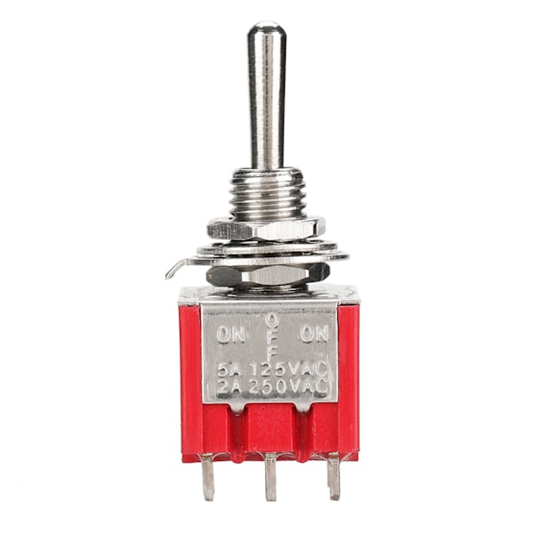 5 ST MTS-303 minivippomkopplare 3PDT 9 Pin3 Position On OFF on