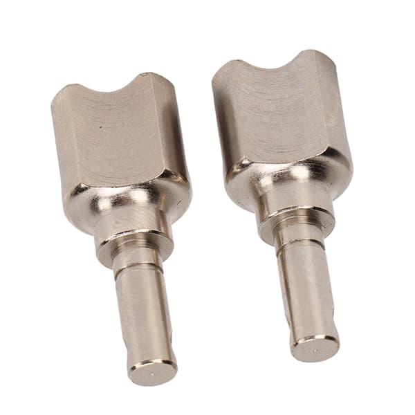2 stk RC Diff Outdrives Stål Exakt RC Differensialkopper for ARRMA 1/7 1/8 Serie Sølv