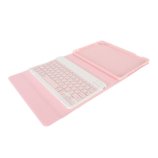 Tabletin näppäimistö UK-asettelu BT-yhteys 10 metriä Ohjaus Suojaava Kotelo Langaton Näppäimistö IOS Tablet Air 3 Pro 10.5 tuumaa Vaaleanpunainen