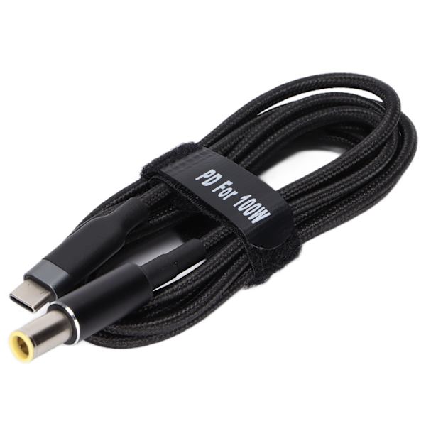 Opladerkabel til bærbar computer TypeC han til 7,9x5,5 mm DC-stik PD strømkabel til bærbar computer til Lenovo (0,5m)