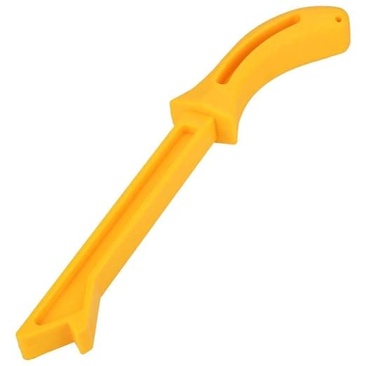 【NX】Tryckstift, bordssåg trycksåg säkerhet träbearbetning gul träsåg tryckstift