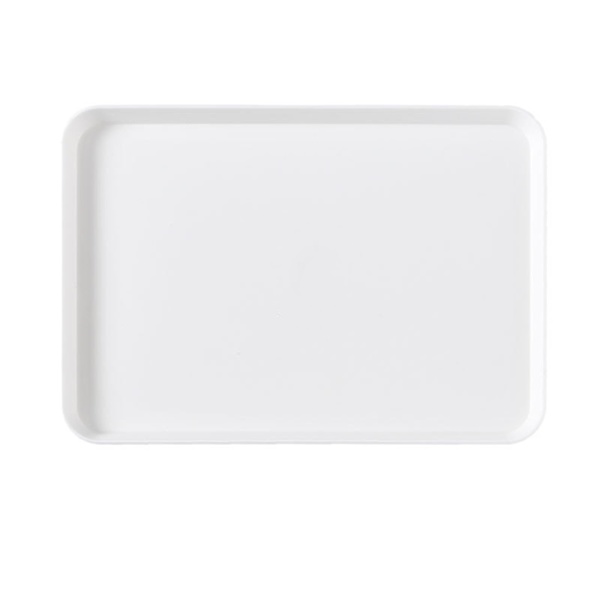 Morgenmadstallerken Nordic Style Minimalisme PP Rektangulær Serveringstallerken til desserter