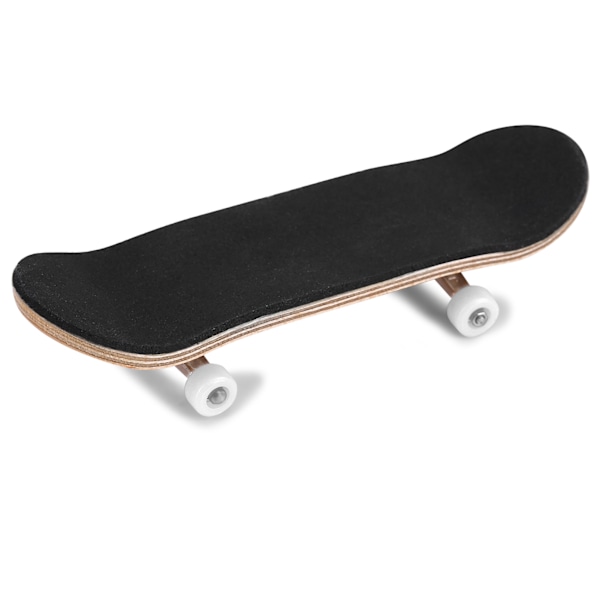 1. Løn Trælegering Gripbræt Finger Skateboards med Kasse Reducer Tryk Præsenter Hvid