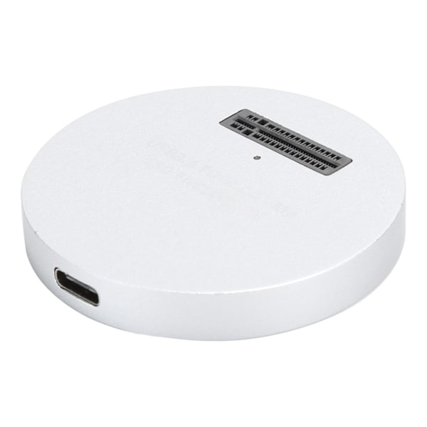 Harddisk Kabinet Adapter Kabel NVME til USB3.1 Ekstern Gen2 Læser SSD Konverter Sølv