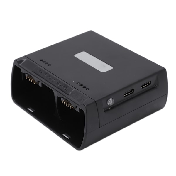 Toveis Batterilader Hub Smart Drone Batteri Tosidig Lader for DJI MINI 2 for MINI SE (Svart)