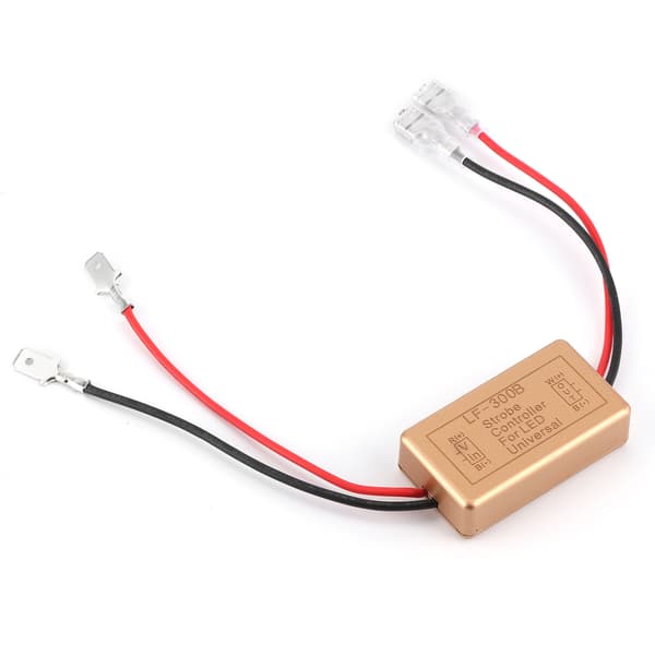 【NX】LED Strålkastare Strobe Controller Blinker Modul H1 H3 Signal Light Controlling Box