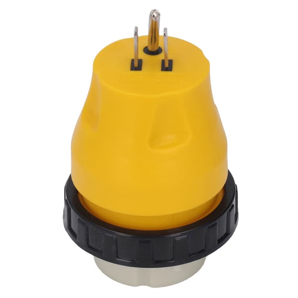 【NX】RV Power Connector 15A til 50A omformerplugg Generatoradapter med vrilås US Plug 125V