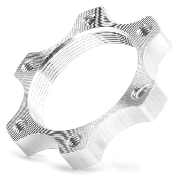 Skivebremsflens Skive 6-hulls Gjenget Sete Skivebrems Trådkonvertering Seteadapter Base44mm Base