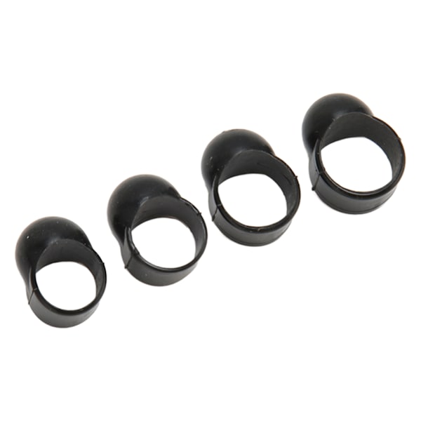 4 stk Tungetromme Fingerplukker i forskjellige størrelser Perfekt passform Plastsement Handpan Fingerskydd for slagverk