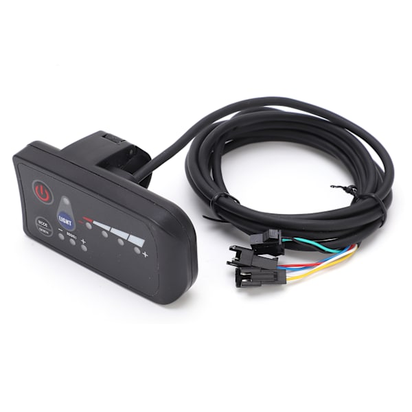 24V sähköpyörän ohjauspaneeli LED Power Display 810 Instrument LCD sähköpyörämoottorin nopeuden ohjaukseen