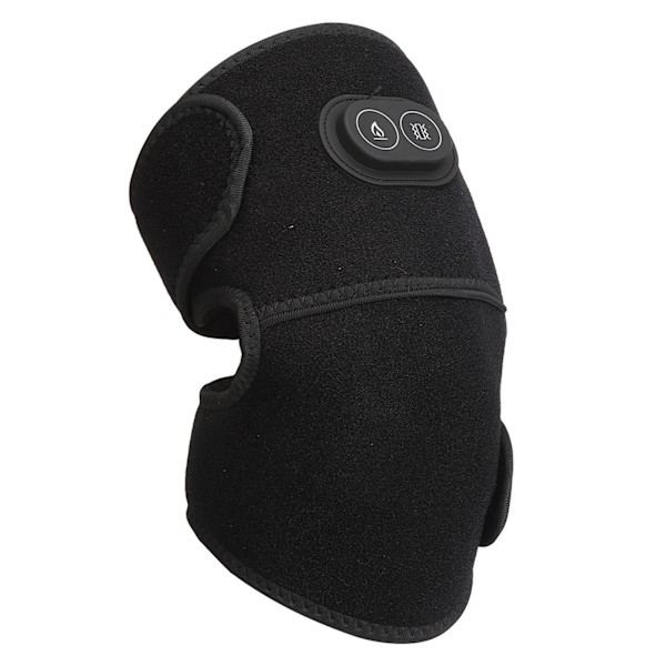 Trådløs knæmassager med varme - Knæ, albue og skulderstøtte - Vibration - Knævarmepude til afslapning