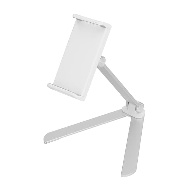 Foldbart Tabletstativ 360°+180° Roterende Aluminiumlegeringsstativ til 4‑12in Tabletcomputer 4‑7in Telefon