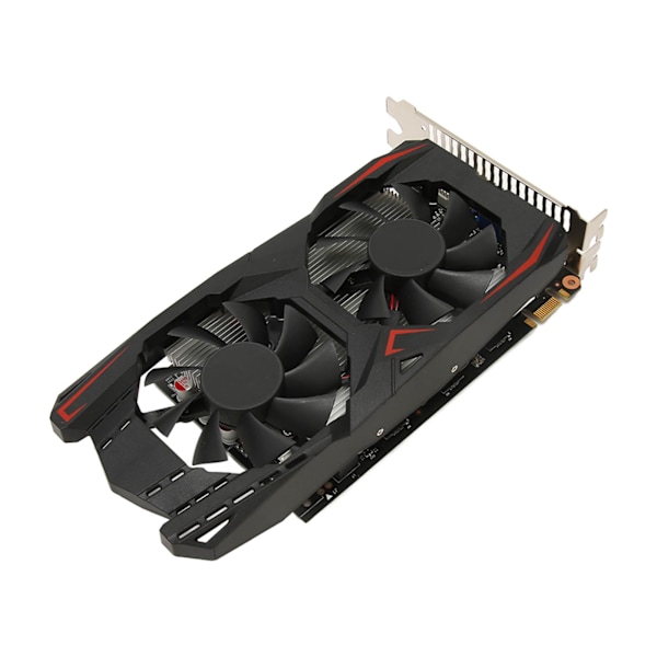 Dobbelt Blæser Grafikkort 4GB DDR5 128bit Hurtig Køling Lav Støj Videospil Grafikkort Chip til Stationær PC GTX1050Ti 4GB DDR5 128bit
