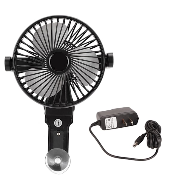 Mute Aquarium Automatisk temperaturkontroll Fläkt Fisktank Kylfläktar Aquarium Chiller 110‑240V (US-kontakt)FS‑13
