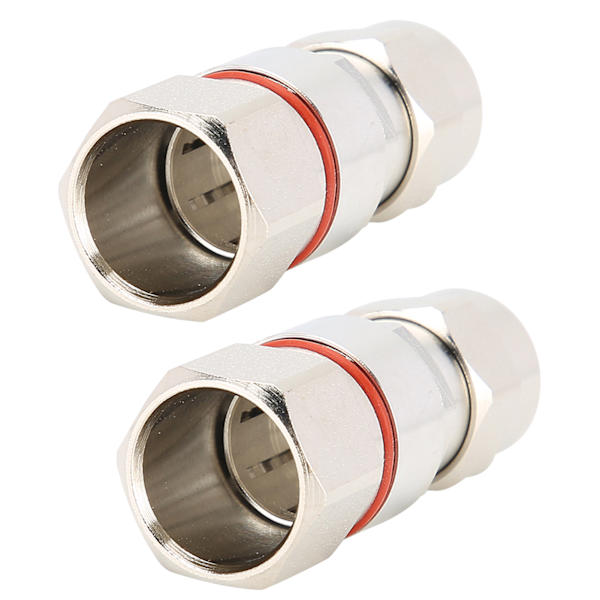 2 stk N han-kontakt RF koaksialadapter N-type stik Kabel Antenneadapter til 1/2' radio