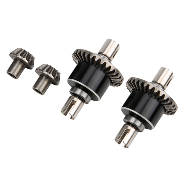 Metall differentialväxeldrivning kugghjulssats Passar för WLtoys 144001 1/14 RC bilmodell