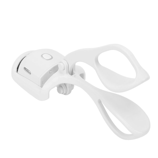 Opvarmet øjenvippebukker 2 temperaturindstillinger USB opladbar Intelligent langvarig håndholdt elektrisk øjenvippebukker Hvid