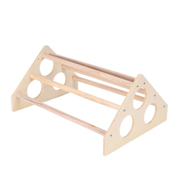 Pet Chicken Wood Stativ Handgjord liten kyckling Roost Rack för fjäderfähus Home Farm